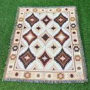 GobekUsa Bohemian Classic Design Thread Blanket and Throw