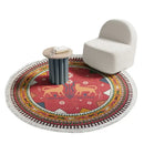 GobekUsa Bohemian Ethnic Round Area Rug for Bedroom and Balcony Floor – Christmas New Year Gift