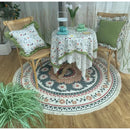 GobekUsa Bohemian Ethnic Round Area Rug for Bedroom and Balcony Floor – Christmas New Year Gift
