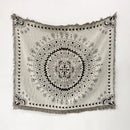GobekUsa Bohemian Throw Blanket - Geometric Abstract Tapestry Sofa Cover with Tassel - Living Room Decor Rug
