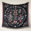 GobekUsa Bohemian Throw Blanket - Geometric Abstract Tapestry Sofa Cover with Tassel - Living Room Decor Rug