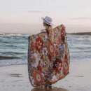 GobekUsa Bohemian Floral Leisure Blanket