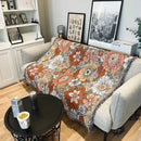 GobekUsa Bohemian Floral Leisure Blanket