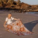 GobekUsa Bohemian Floral Leisure Blanket