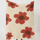 GobekUsa Bohemian Flower Knitted Throw Blanket