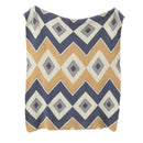 GobekUsa Bohemian Flower Knitted Throw Blanket
