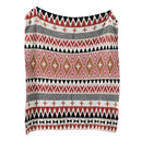 GobekUsa Bohemian Flower Knitted Throw Blanket