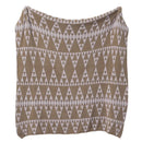 GobekUsa Bohemian Flower Knitted Throw Blanket