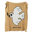 GobekUsa Bohemian Flower Knitted Throw Blanket