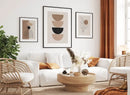 GobekUsa Bohemian Geometric Plant Wall Art Set