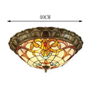 GobekUsa Bohemian Glass Ceiling Light: European Baroque Style for Home Decor & LED Lighting.