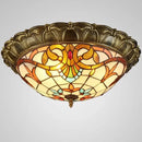 GobekUsa Bohemian Glass Ceiling Light: European Baroque Style for Home Decor & LED Lighting.