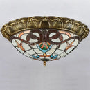 GobekUsa Bohemian Glass Ceiling Light: European Baroque Style for Home Decor & LED Lighting.