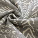 GobekUsa Bohemian Cotton Throw Blanket - Four Layer Gauze Bedspread with Tassel Detail