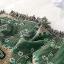 GobekUsa Bohemian Cotton Sofa Throw Blanket - Double Side Bed Cover & Cushion - All Seasons Quilt