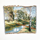 GobekUsa Linen Cotton Bohemian Jacquard Sofa Blanket
