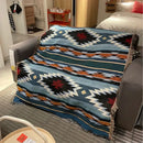 GobekUsa Bohemian Knit Throw Blanket