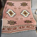 GobekUsa Bohemian Knit Throw Blanket