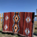 GobekUsa Bohemian Knit Throw Blanket