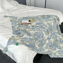 GobekUsa Bohemian Knitted Blanket for Picnic, Office, Bedroom, Sofa, Nap - Multi Purpose Cover