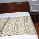 GobekUsa Bohemian Knitted Sofa Blanket: Multi-Functional Decor for Home & Travel, All Seasons