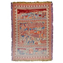 GobekUsa Bohemian Knitted Sofa Cover with Tassels - Soft Double Sided Couch Blanket