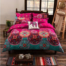 GobekUsa Bohemian Ethnic Print Bedding Set: Soft, Breathable Duvet Cover Kit for All Seasons