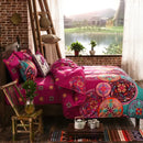 GobekUsa Bohemian Ethnic Print Bedding Set: Soft, Breathable Duvet Cover Kit for All Seasons