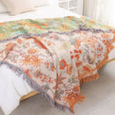 GobekUsa Bohemian Sofa Blanket - Multi-functional Non-slip Cover for All Seasons