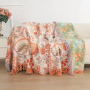 GobekUsa Bohemian Sofa Blanket - Multi-functional Non-slip Cover for All Seasons