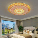 GobekUsa Bohemian Romantic Art Decor Ceiling Lamp 50cm for Living Room and Bedroom