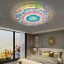 GobekUsa Bohemian Romantic Art Decor Ceiling Lamp 50cm for Living Room and Bedroom