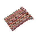 GobekUsa Bohemian Stripe Throw Blanket with Tassels - Cozy Sofa or Bedspread Bushawl