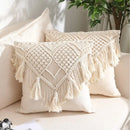 GobekUsa Bohemian Style Beige Cushion Cover for Home Decoration - 30x50cm/45x45cm