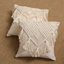 GobekUsa Bohemian Style Beige Cushion Cover for Home Decoration - 30x50cm/45x45cm