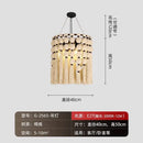 GobekUsa Bohemian Tassel Pendant LED Light for Cozy Atmosphere