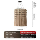 GobekUsa Bohemian Tassel Pendant LED Light for Cozy Atmosphere