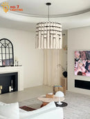 GobekUsa Bohemian Tassel Pendant LED Light for Cozy Atmosphere