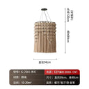 GobekUsa Bohemian Tassel Pendant LED Light for Cozy Atmosphere
