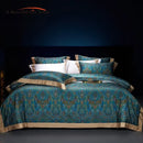 GobekUsa Bohemian Style 1000TC Egyptian Cotton Bedding Set with Digital Printing