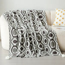 GobekUsa Bohemian Winter Blanket: Skin-friendly, Thick & Multifunctional for Office, Travel & Home
