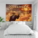 Boho band tapestry wall art and bedspread for bedroom decor by Decorbites
