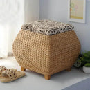 GobekUsa 3-in-1 Storage Stool: Footrest, Shoe Organizer, and Convenient Seat