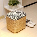 GobekUsa 3-in-1 Storage Stool: Footrest, Shoe Organizer, and Convenient Seat