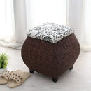 GobekUsa 3-in-1 Storage Stool: Footrest, Shoe Organizer, and Convenient Seat