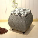 GobekUsa 3-in-1 Storage Stool: Footrest, Shoe Organizer, and Convenient Seat
