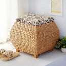 GobekUsa 3-in-1 Storage Stool: Footrest, Shoe Organizer, and Convenient Seat