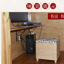 GobekUsa 3-in-1 Storage Stool: Footrest, Shoe Organizer, and Convenient Seat