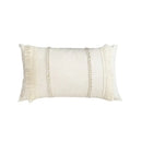 Boho beige & yellow linen cotton pillow cover living room decor by Decorbites