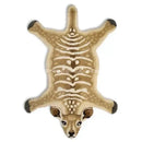 GobekUsa Boho Black Bear Rug 80x120cm: Hand Tufted Animal Shaped Area Carpet